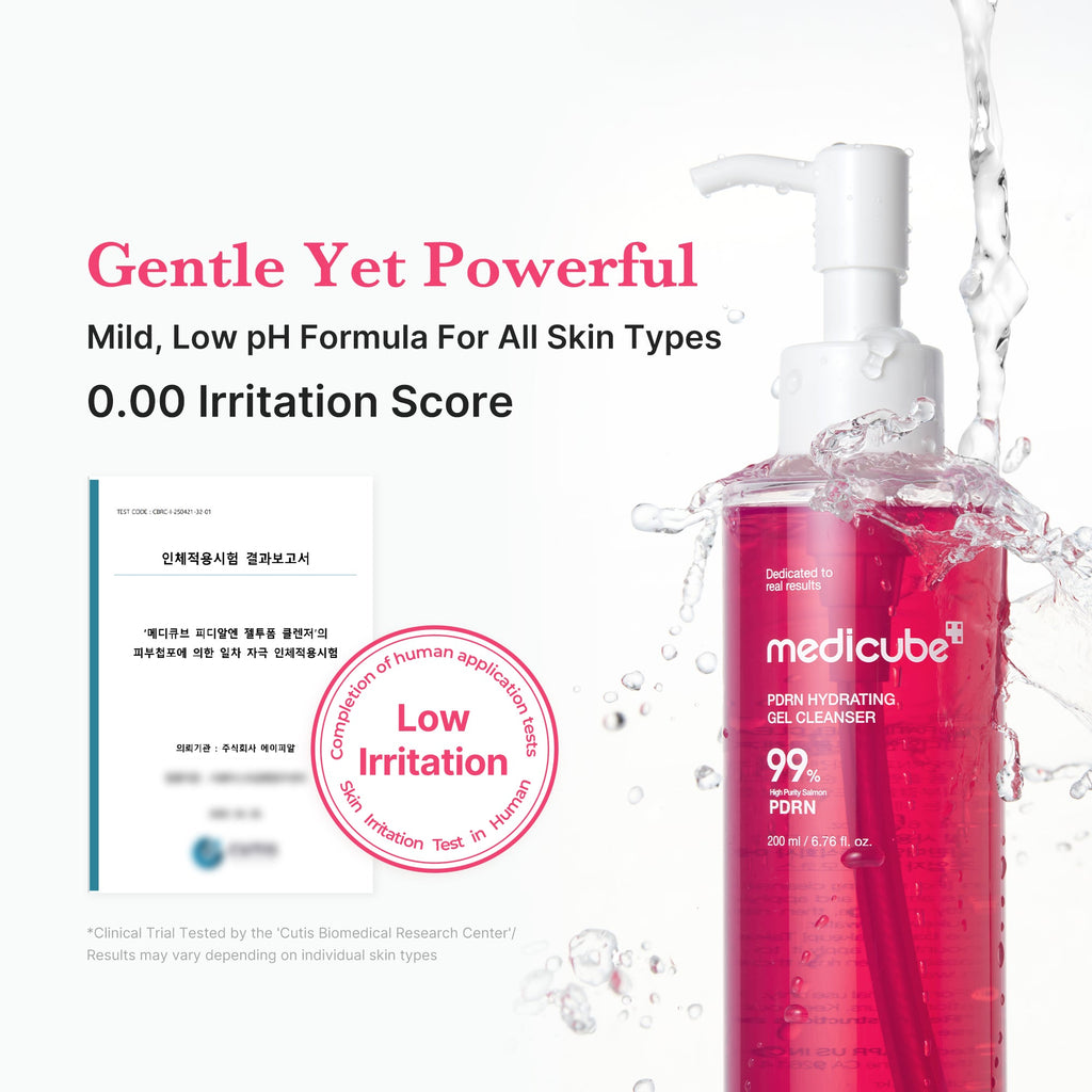 PDRN Pink Gel Cleanser
